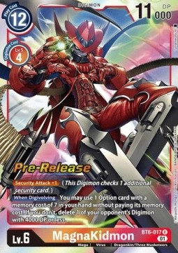 MagnaKidmon (BT6-017) - Promos: Double Diamond