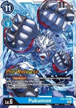 Pukumon (BT6-028) - Promos: Double Diamond