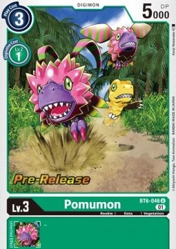 Pomumon (BT6-046) - Promos: Double Diamond