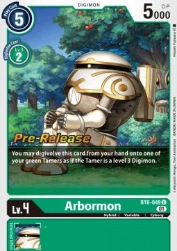 Arbormon (BT6-049) - Promos: Double Diamond