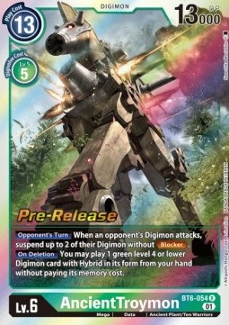 AncientTroymon (BT6-054) - Promos: Double Diamond
