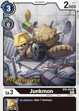 Junkmon (BT6-055) - Promos: Double Diamond