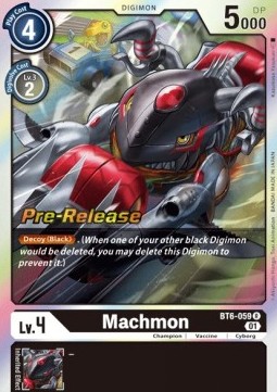 Machmon (BT6-059) - Promos: Double Diamond
