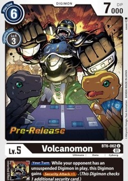 Volcanomon (BT6-062) - Promos: Double Diamond