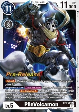 PileVolcamon (BT6-066) - Promos: Double Diamond