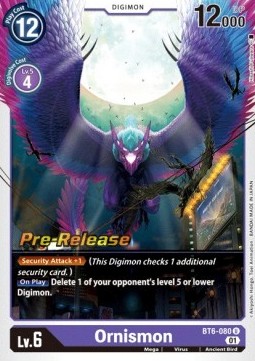 Ornismon (BT6-080) - Promos: Double Diamond