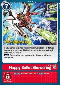 Happy Bullet Showering (BT6-095) - Promos: Double Diamond