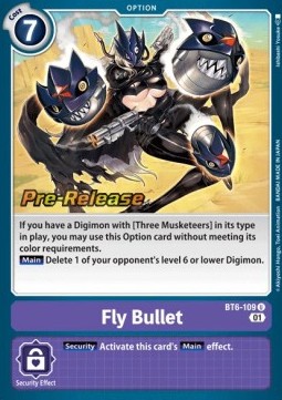 Fly Bullet (BT6-109) - Promos: Double Diamond