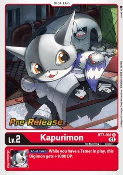 Kapurimon (BT7-001) - Promos: Next Adventure