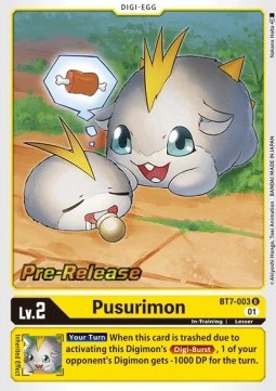 Pusurimon (BT7-003) - Promos: Next Adventure