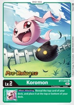 Koromon (BT7-004) - Promos: Next Adventure