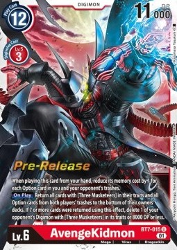 AvengeKidmon (BT7-015) - Promos: Next Adventure