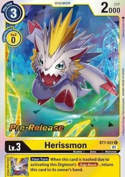Herissmon (BT7-031) - Promos: Next Adventure