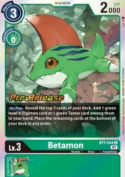 Betamon (BT7-044) - Promos: Next Adventure