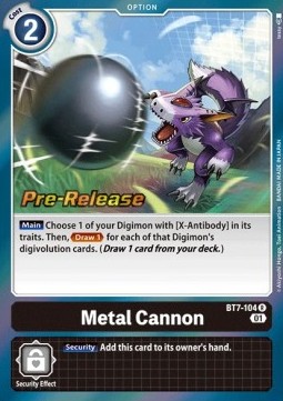 Metal Cannon (BT7-104) - Promos: Next Adventure