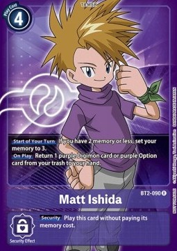 Matt Ishida (BT2-090) - Official Tournament Pack Events