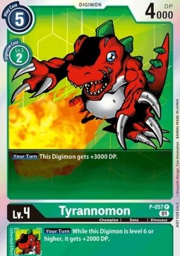 Tyrannomon (P-057) - Promos