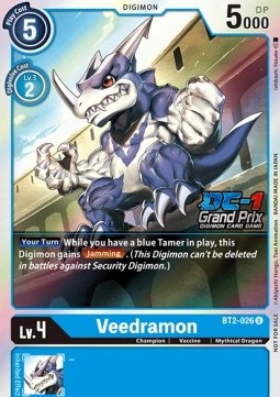 Veedramon (BT2-026) - Special Tournament Promos
