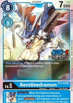 AeroVeedramon (BT2-028) - Special Tournament Promos