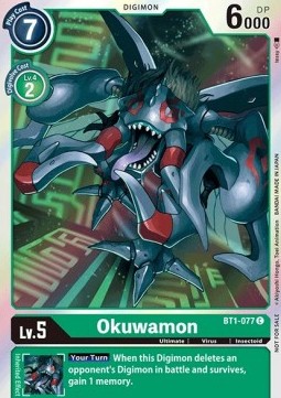 Okuwamon (BT1-077) - Event Pack