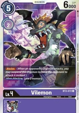 Vilemon (BT2-072) - Event Pack
