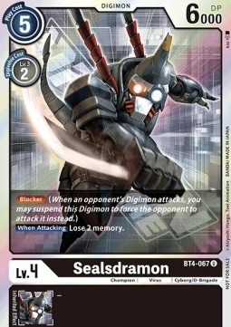 Sealsdramon (BT4-067) - Event Pack