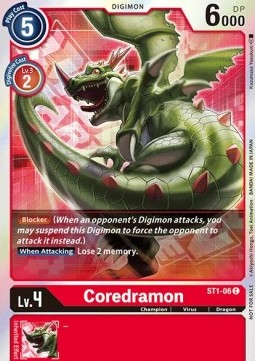 Coredramon (ST1-06) - Event Pack
