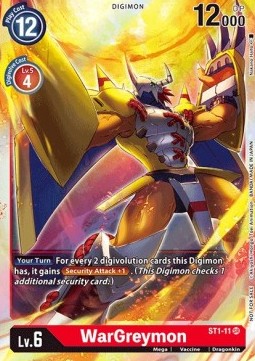 WarGreymon (ST1-11) - Event Pack