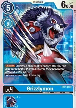 Grizzlymon (ST2-07) - Event Pack