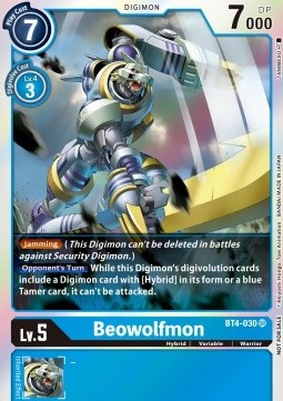 Beowolfmon (BT4-030) - Event Pack 2