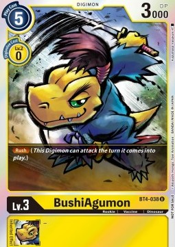 BushiAgumon (BT4-038) - Event Pack 2