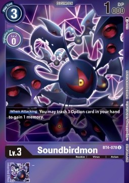 Soundbirdmon (BT4-078) - Event Pack 2