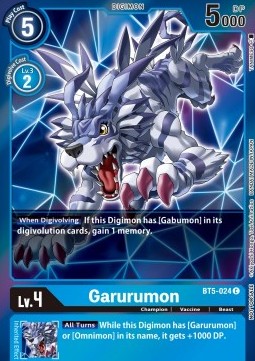 Garurumon (BT5-024) - Event Pack 2