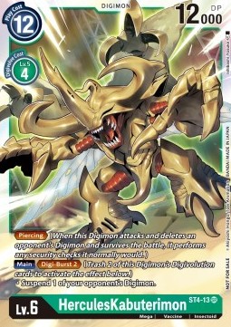 HerculesKabuterimon (ST4-13) - Event Pack 2