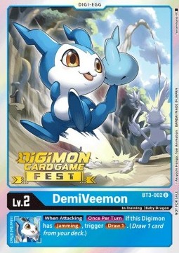 DemiVeemon (BT3-002) - Digimon Card Game Fest