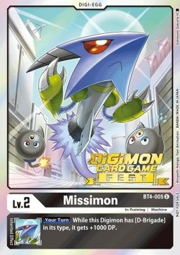 Missimon (BT4-005) - Digimon Card Game Fest