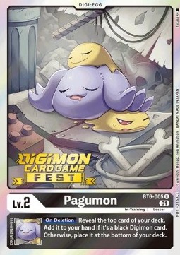 Pagumon (BT6-005) - Digimon Card Game Fest