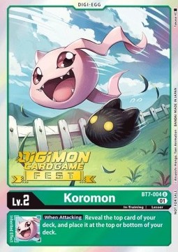 Koromon (BT7-004) - Digimon Card Game Fest