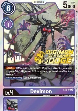 Devimon (ST6-08) - Judge Promos