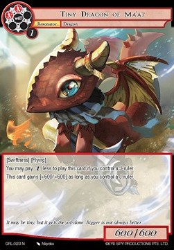 Tiny Dragon of Ma'at - Game of Gods Reloaded