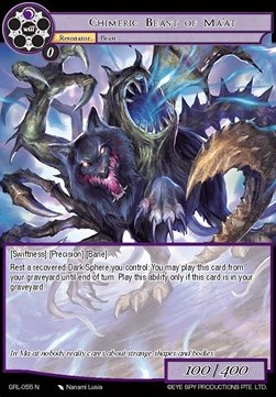 Chimeric Beast of Ma'at - Game of Gods Reloaded