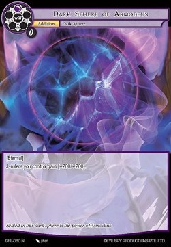 Dark Sphere of Asmodeus - Game of Gods Reloaded