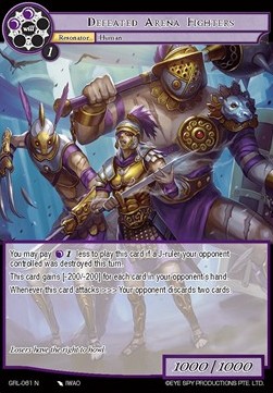 Defeated Arena Fighters - Game of Gods Reloaded