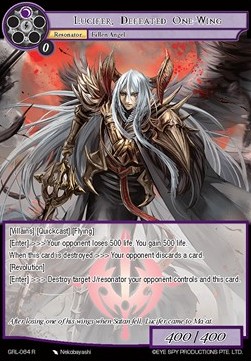 Lucifer, Defeated One-Wing - Game of Gods Reloaded
