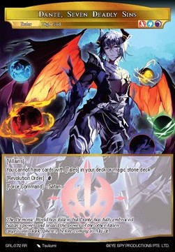 Dante, Seven Deadly Sins // Order of Satan - Game of Gods Reloaded