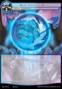 Dark Sphere of Beatrice - Game of Gods Reloaded