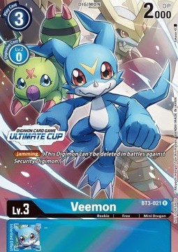 Veemon (BT3-021) - Special Tournament Promos