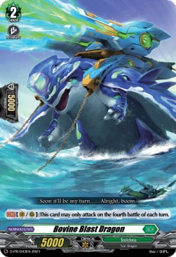 Bovine Blast Dragon [D Format] (V.1 - Promo) - D-Promos