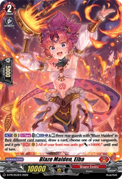 Blaze Maiden, Elba [D Format] (V.2 - Promo) - D-Promos
