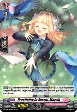 Practicing in Secret, Mayzie [D Format] (V.2 - Promo) - D-Promos